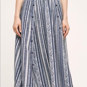 S Maeve Globetrotter MIDI Skirt  Anthropologie